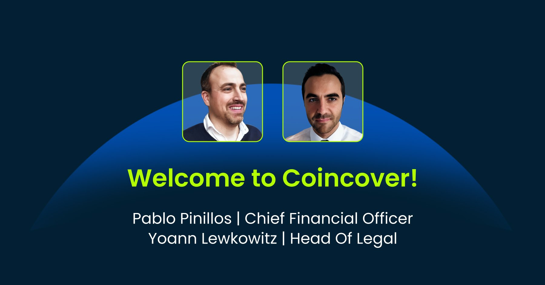 Coincover Bolsters Leadership with new CFO and Head of Legal