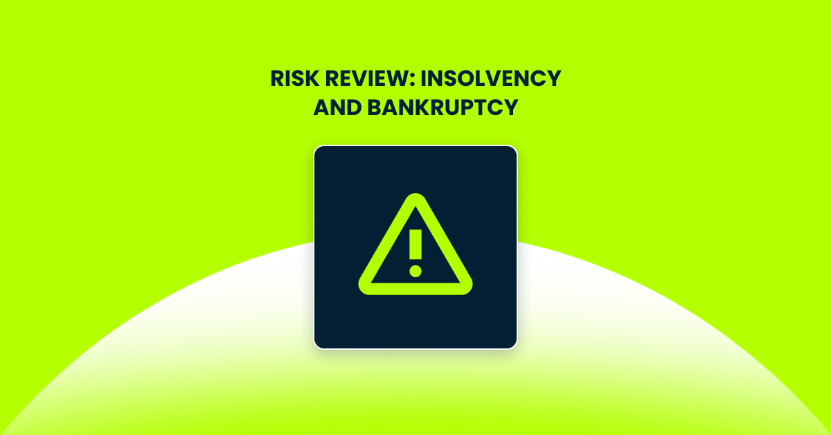 Risk Review: Insolvency and bankruptcy risks in the world of cryptocurrency